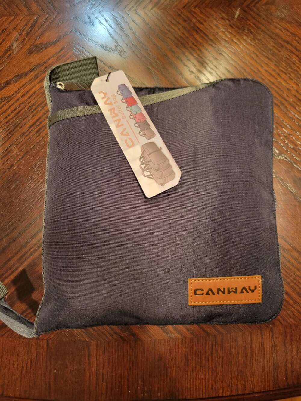 Canway 65L Travel Duffel Bag, Foldable Weekender Bag with Shoes Compartment - Picture 2 of 4